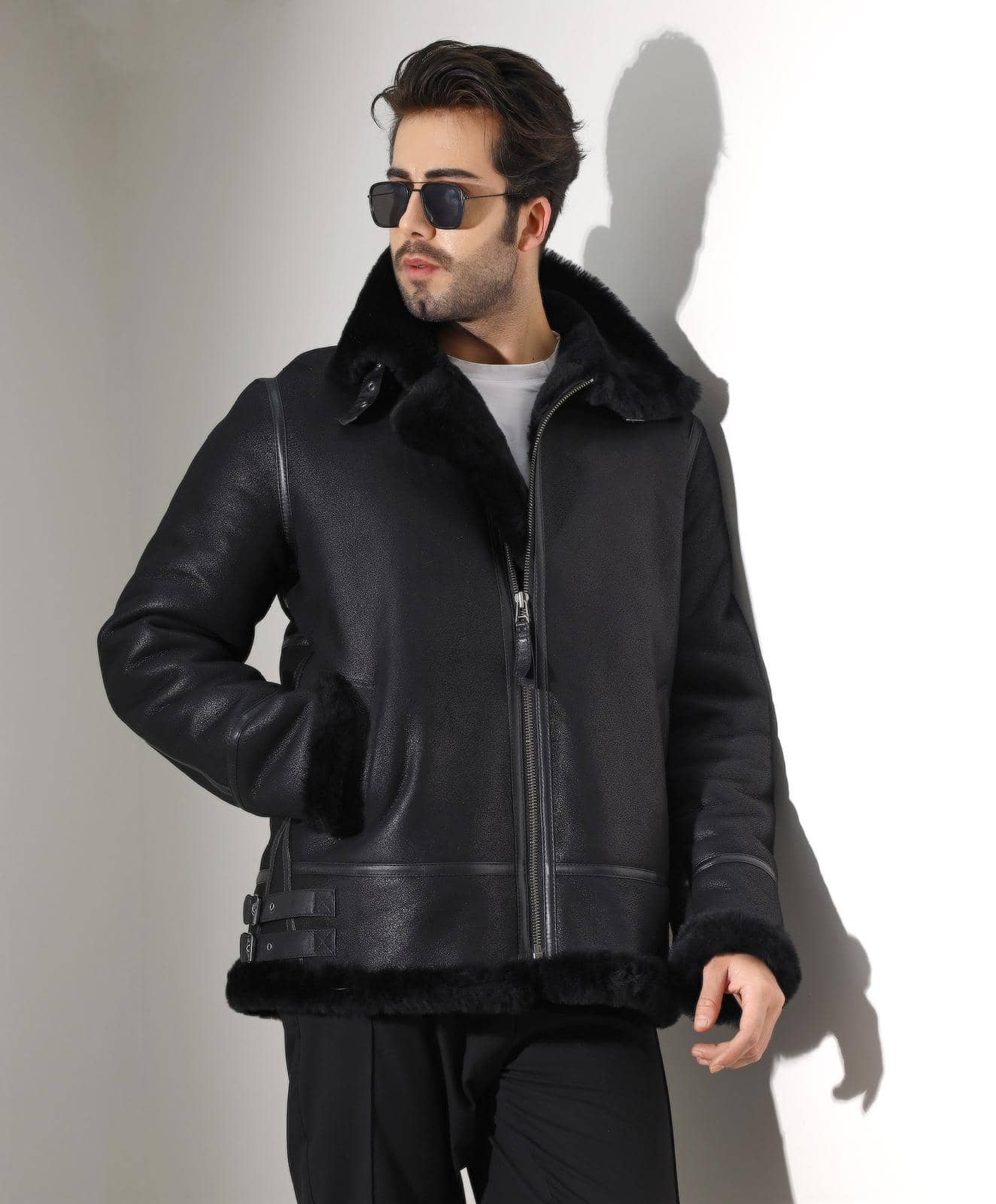 The Shoreditch Aviator — styled lifestyle shot