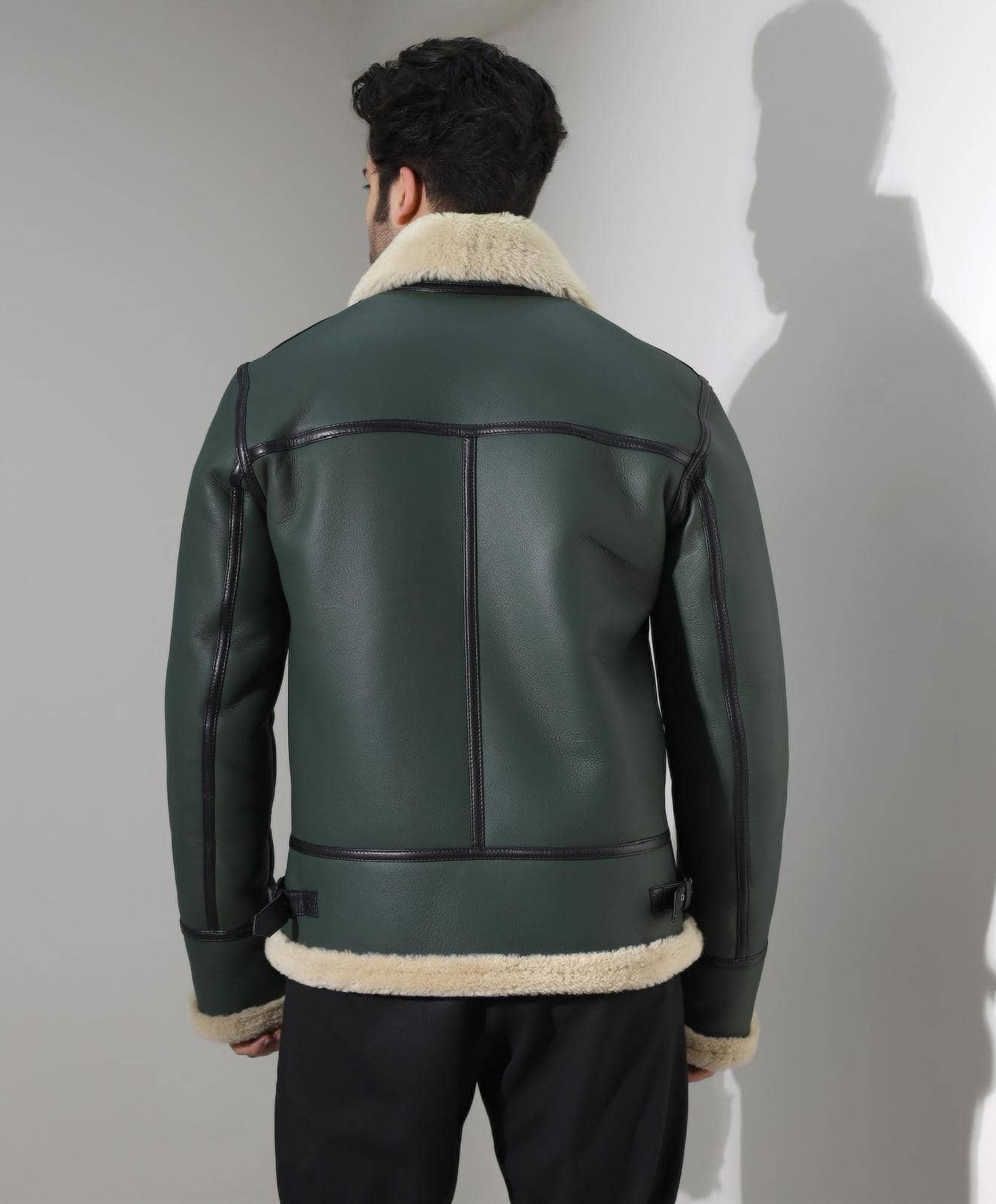 Marylebone Shearling Flight — styled lifestyle shot