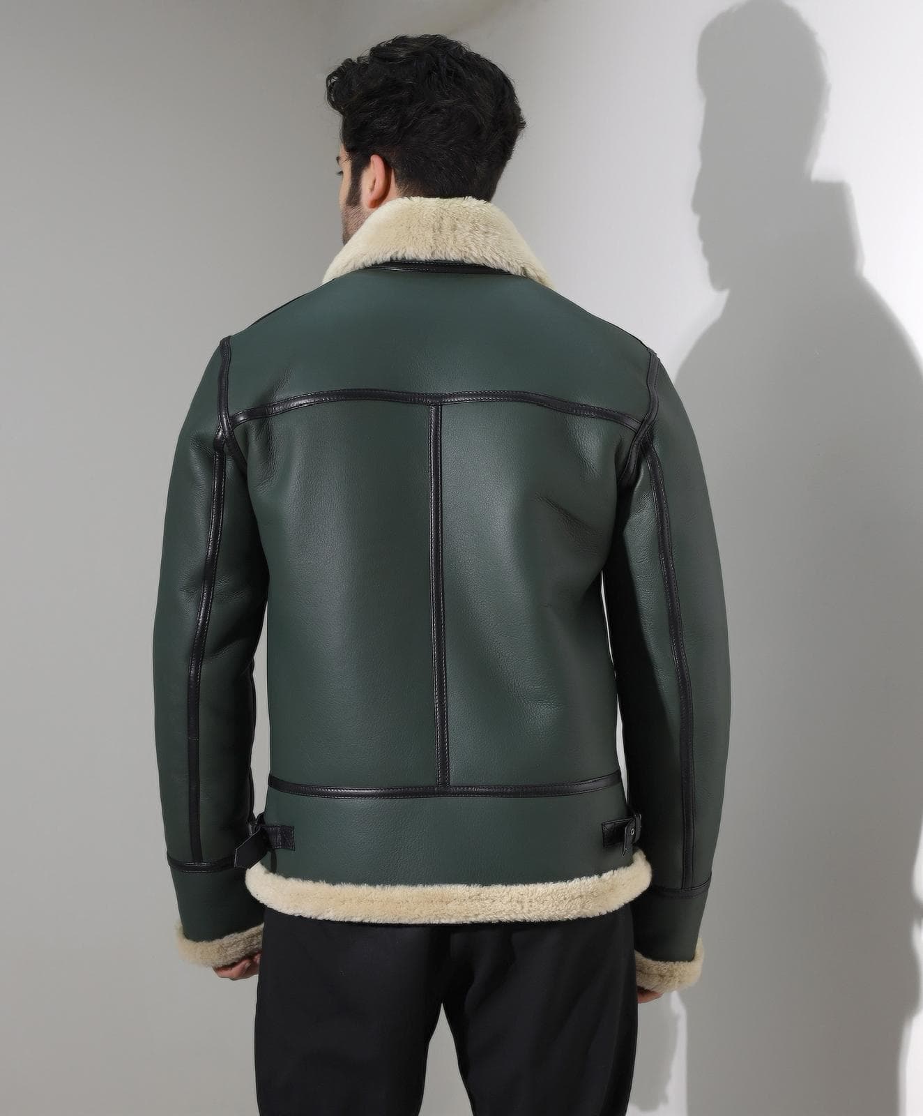 Marylebone Shearling Flight — styled lifestyle shot