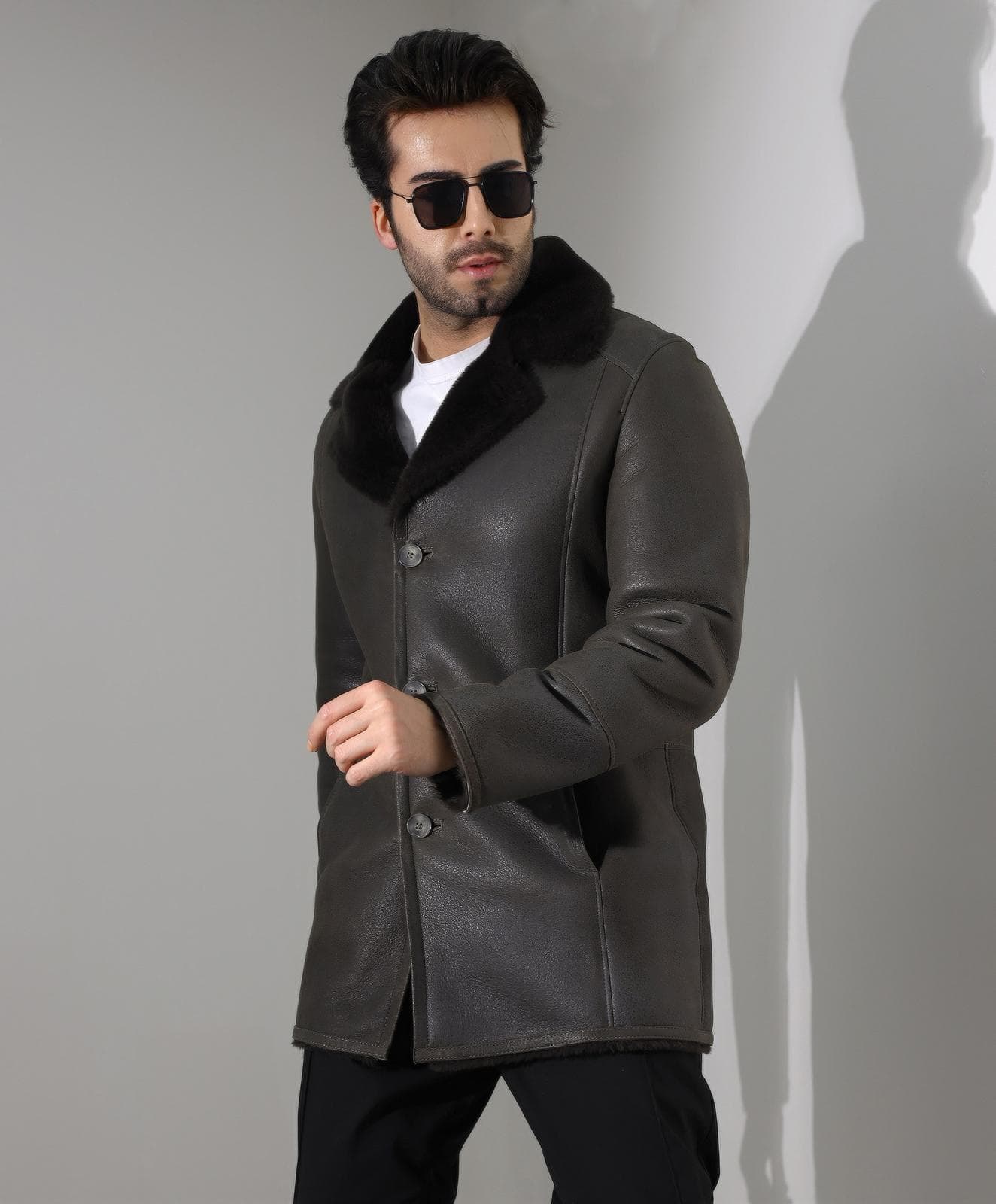 Marylebone Cashmere-Lined Gloves — styled lifestyle shot