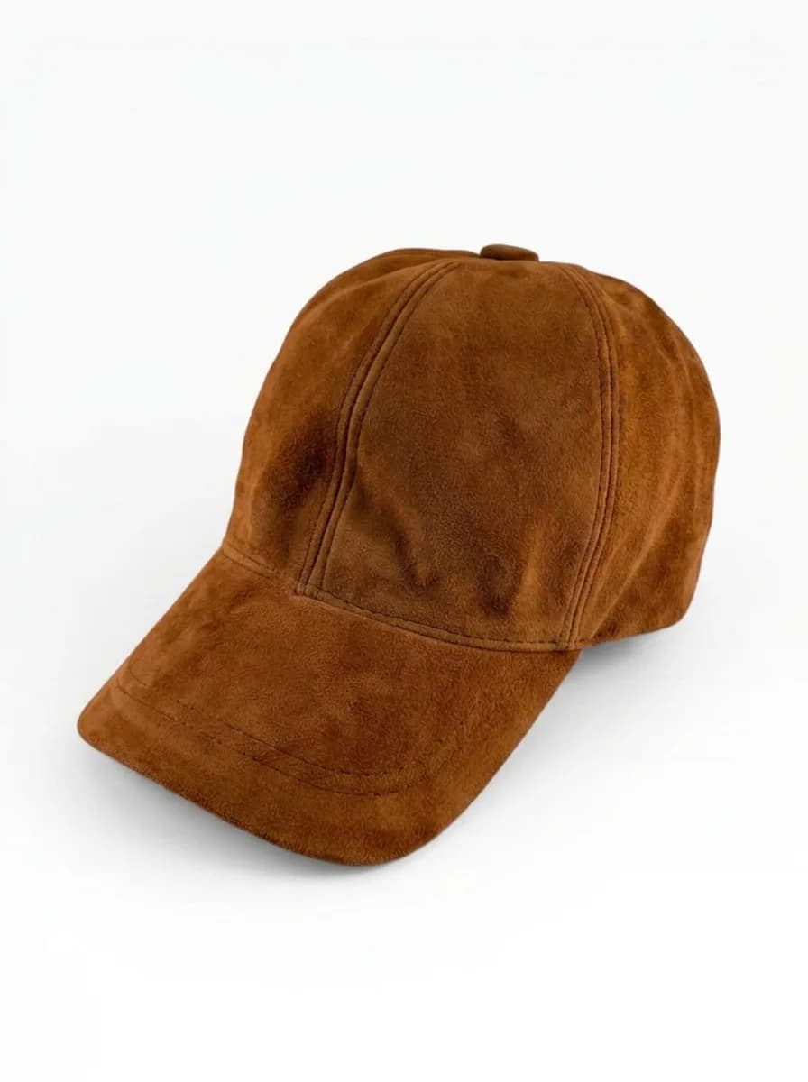Theo Suede Leather Cap