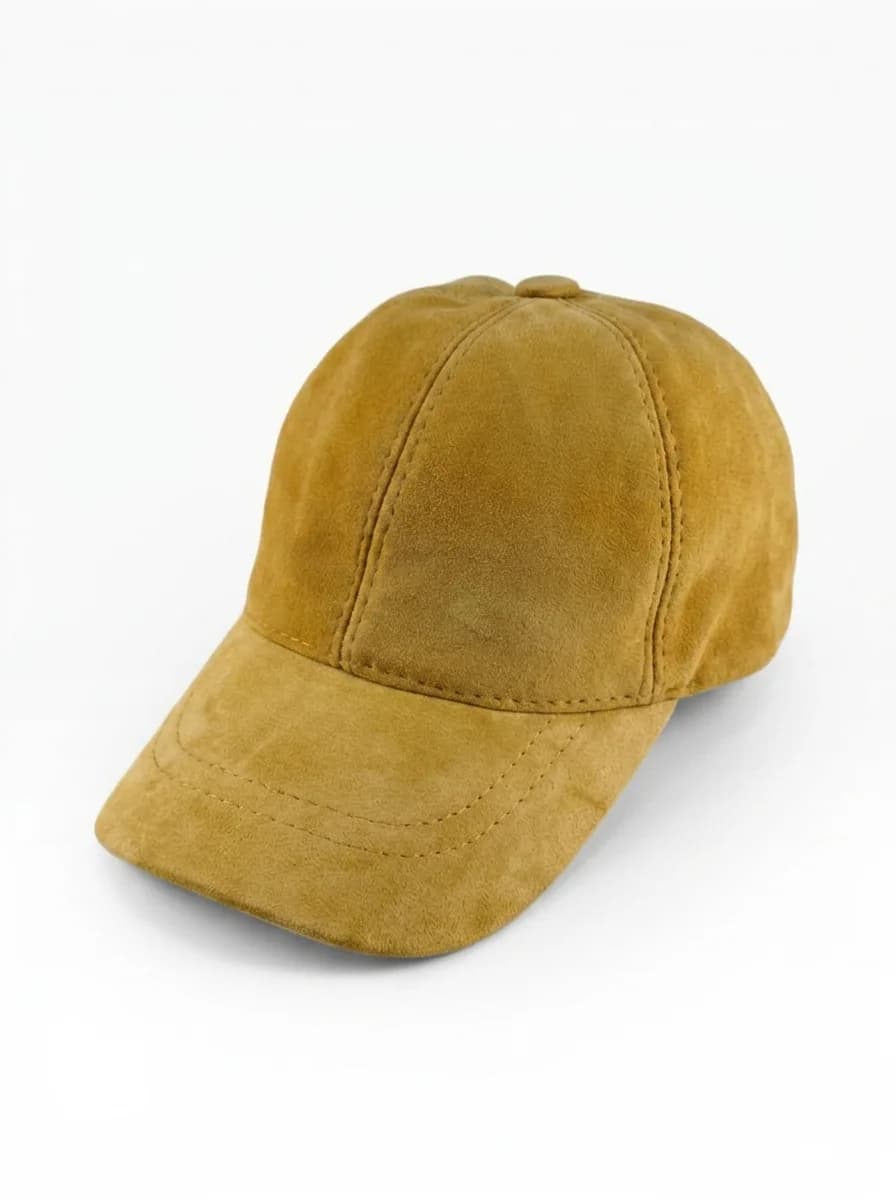 Milo Suede Leather Cap