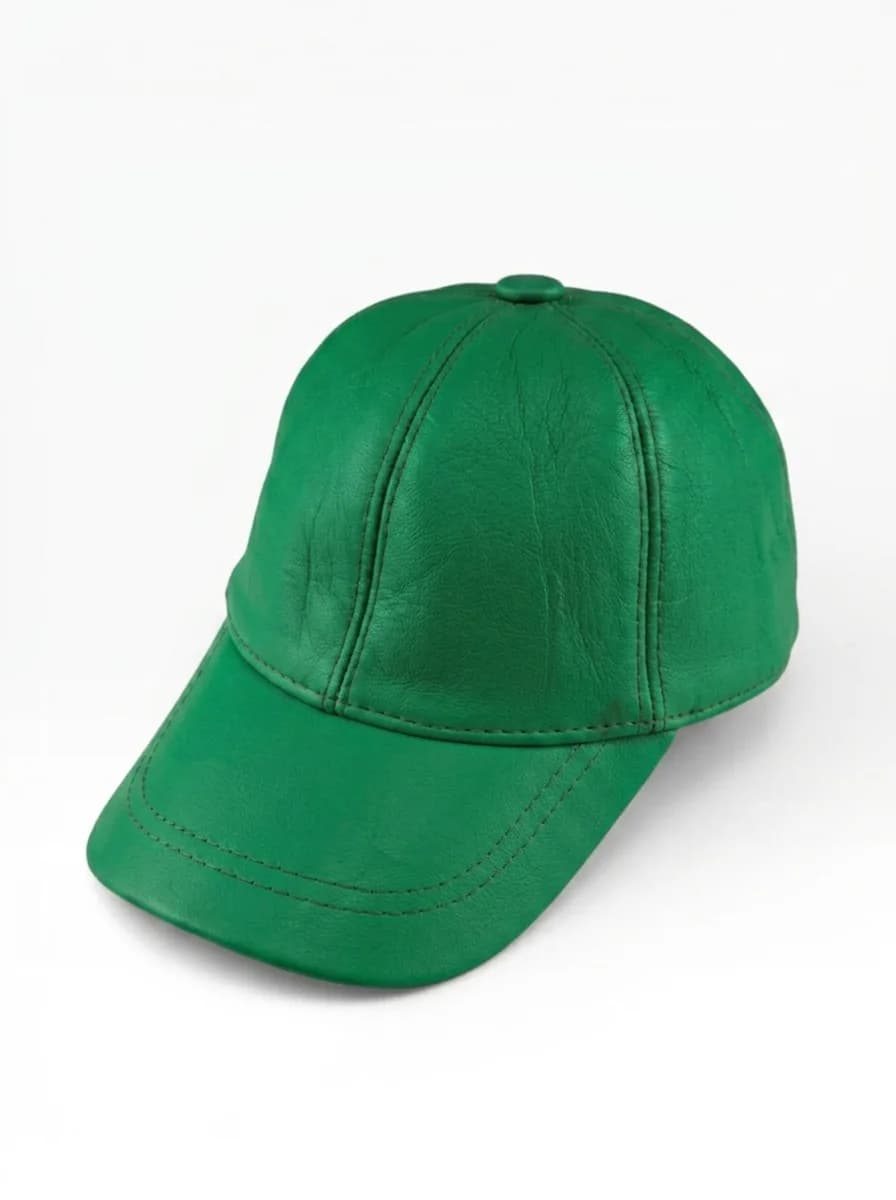 Avery Leather Cap